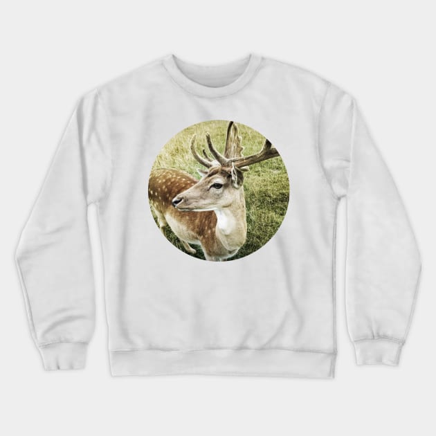 deer Crewneck Sweatshirt by FromBerlinGift